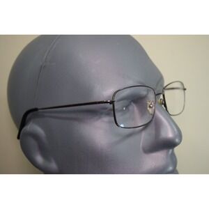 Saki Mod 313 Col. Gun Japan Eyeglasses Silver 56 17 145 Japan Made